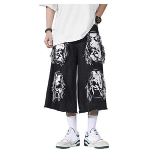 بنطلون رجالي بطبعة رقمية