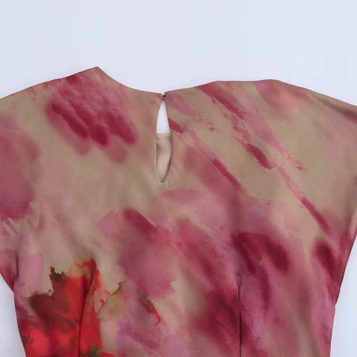 New round neck dress