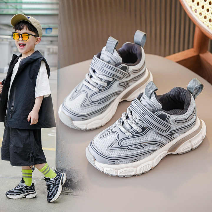 أحذية ربيعية جديدة أحذية رياضية غير رسمية للأطفال غير قابلة للإنزلاق أحذية أطفال New Spring Shoes for Girls Boys Casual Sneakers Children's Non-slip Kids Shoes