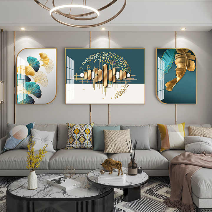 Modern Simple Living Room Decorative Painting 