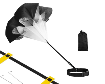 مجموعة معدات تدريب السرعة وسلالم