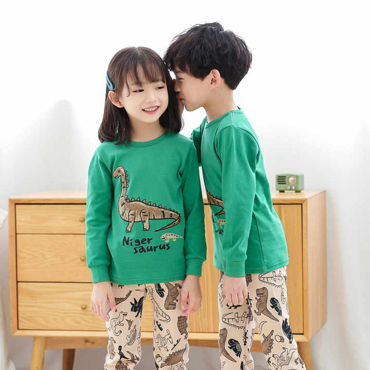 New Children's Pajamas Set of Fall and 
