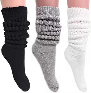 Pairs Pack Casual Lady Calf Socks 