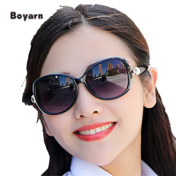 Boyarn NEW Fashion Vintage Round Women's Sunglasses 