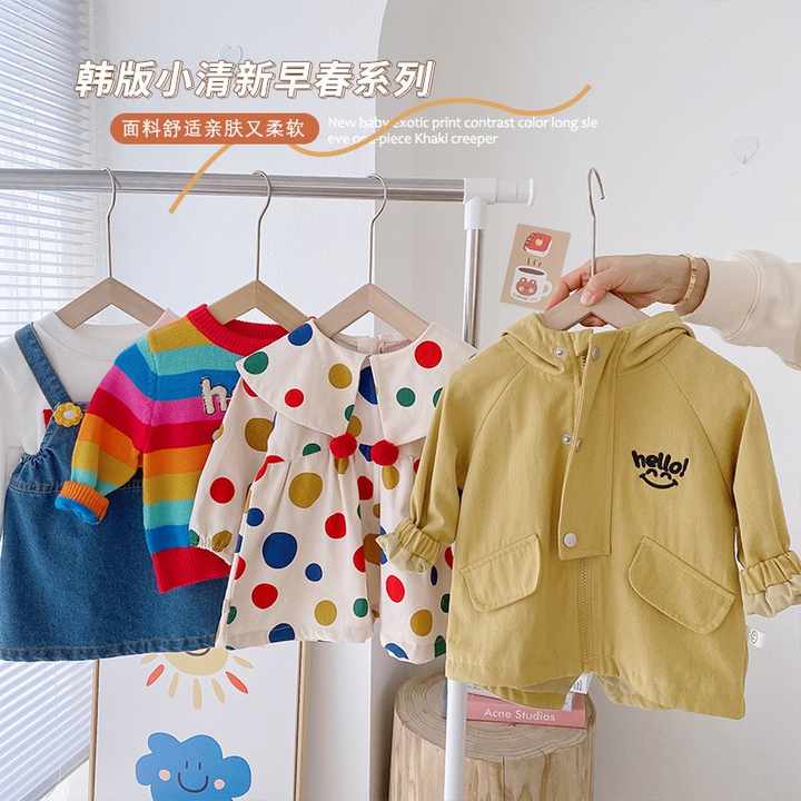 Spring Fashion Outerwear Girl's Denim-New Outerwear 