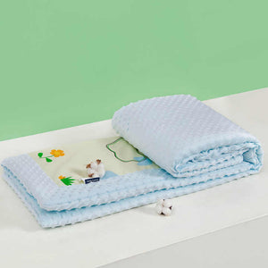 Quality Guaranteed Pure Cotton Sheep Design Security Blanket 
