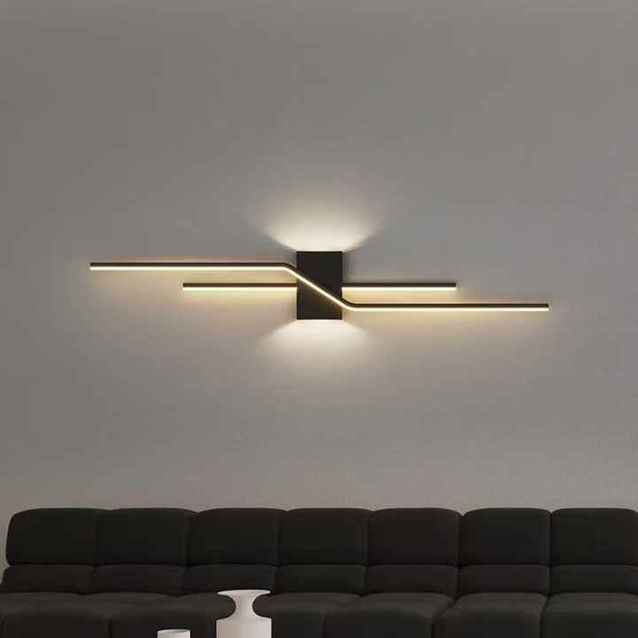 Modern Long Wall Light Bedroom Bedside Light 