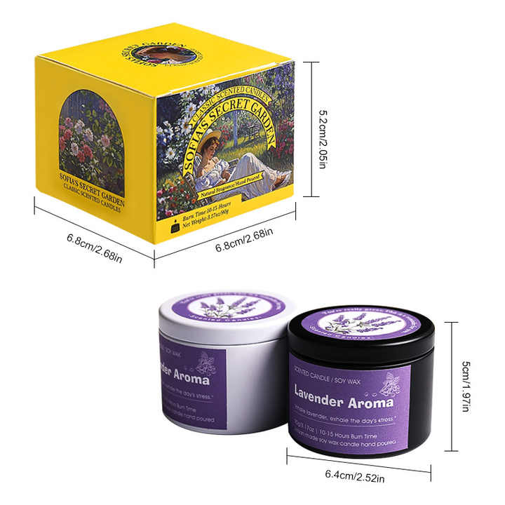 Wholesale Tinplate Creative Household-Creative Household Scented Candles 