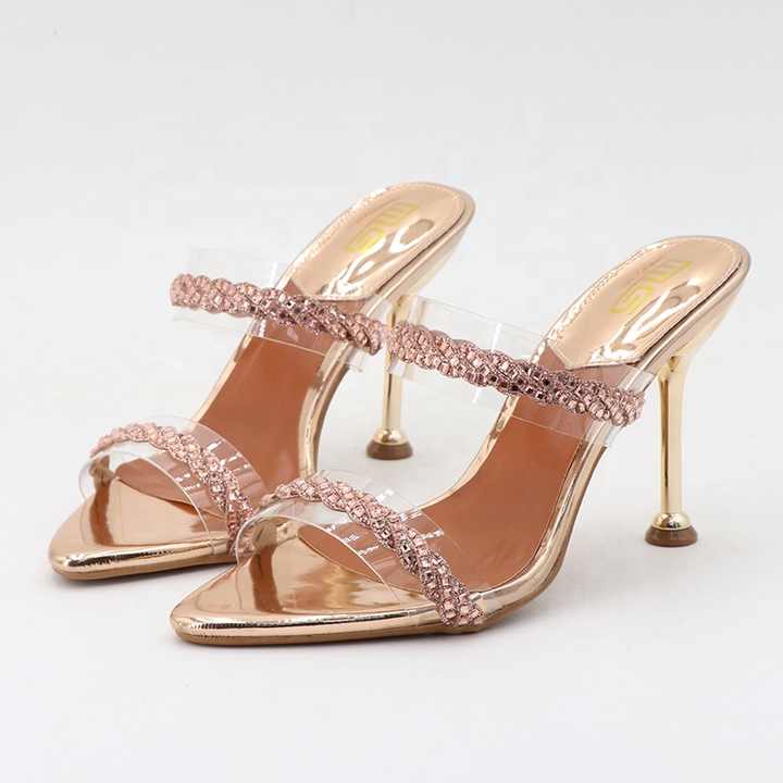 Elegant luxury high heel women's shoes 