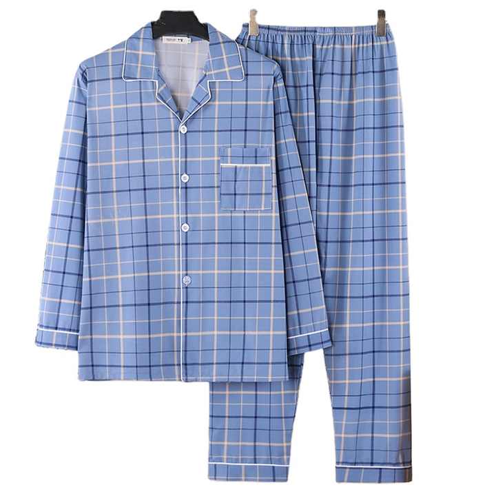 ملابس نوم رجالية مريحة من البوليستر بمقاسات . r