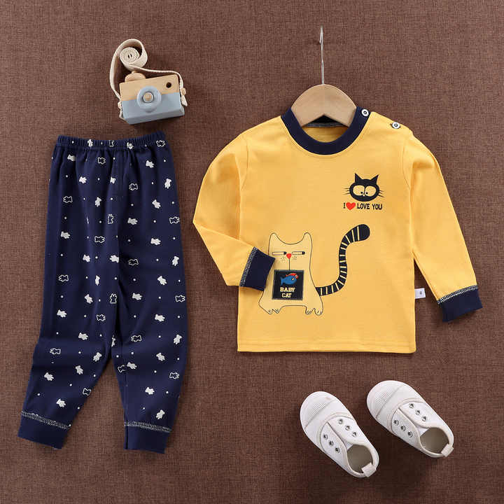 Long sleeve children's clothing 