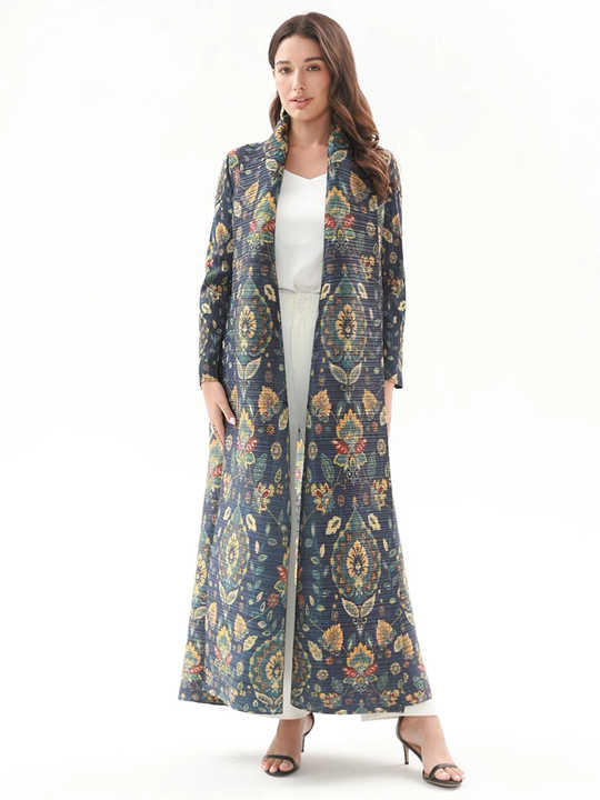 Elegant colorful abayas for women 