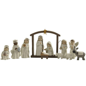 12 Pcs Nativity Set Small Figurines- قطعة من التماثيل الصغير