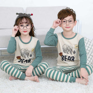 New Children's Pajamas Set of Fall and 