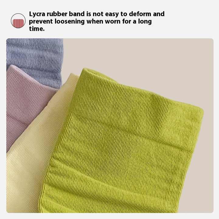 Korea Style with Logo Cuff for Daily Use Sandalsجوارب نسائية صيفية سوداء بدون عظمة من القطن، محبوكة على الطراز الكوري