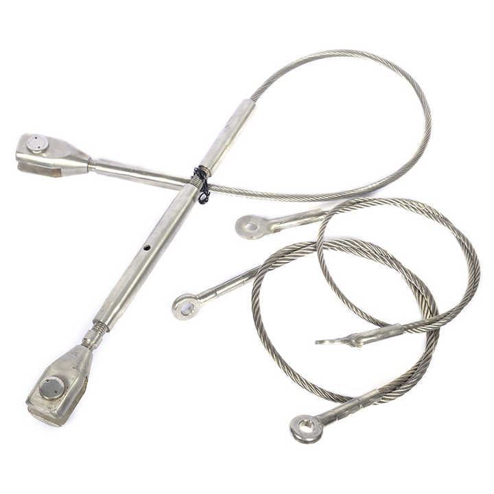 Cleaning tools. Wire rope. 