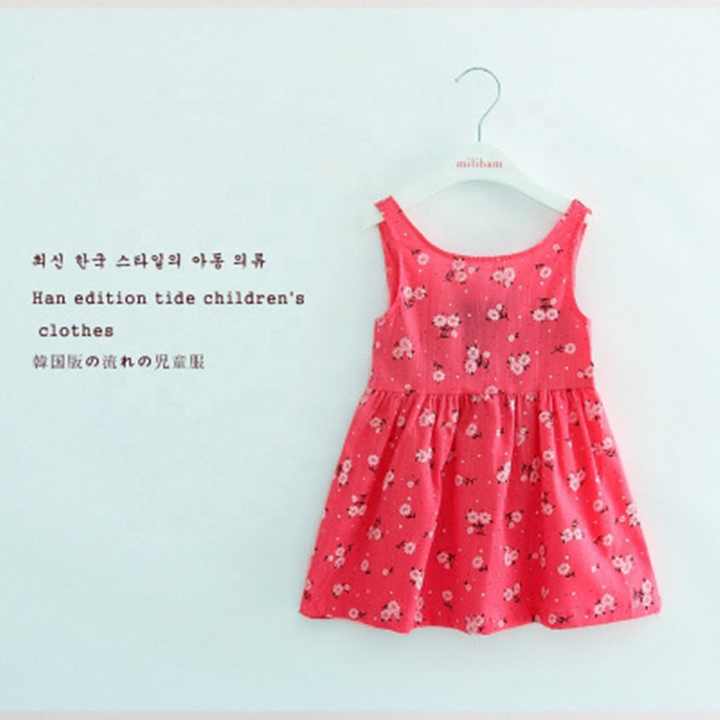 Summer Baby Girl Cheap Floral Dress 