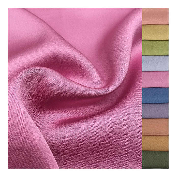 Satin Fabric for Skirt/dress/blouse - قماش ساتان حريري صناعي