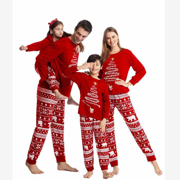Family Matching Pajamas Set, Family Matching Pajamas Set, Father Son Sleepwear Set, Christmas Sleepwear 