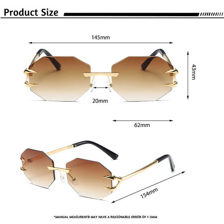 polygonal sunglasses