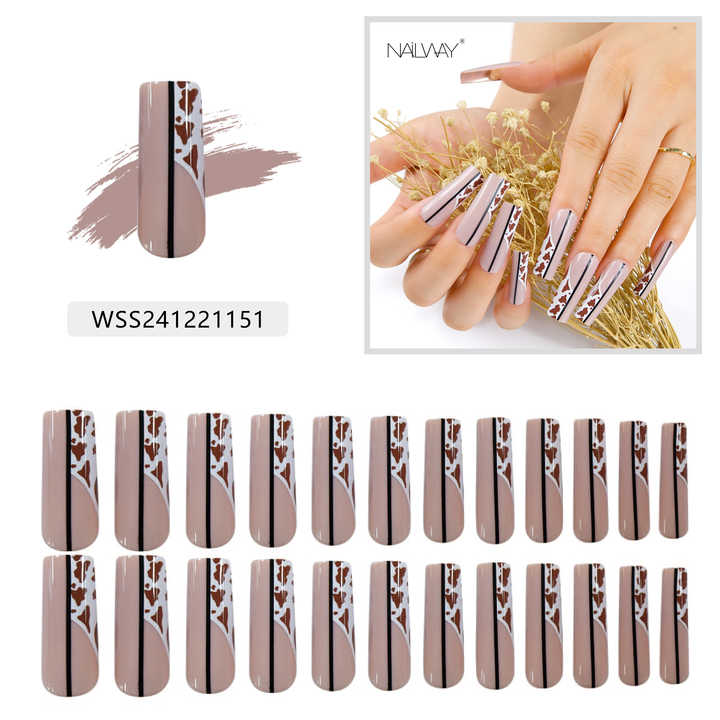 Wholesale Price Faux Ongle - Long Artificial Nails 