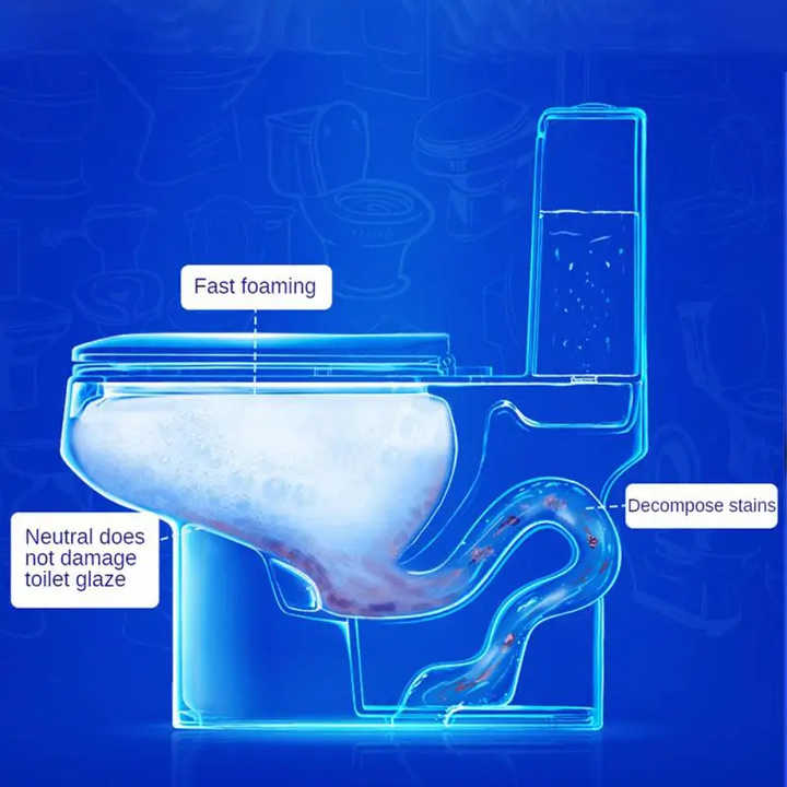 Toilet Oxygen Powder Purification 