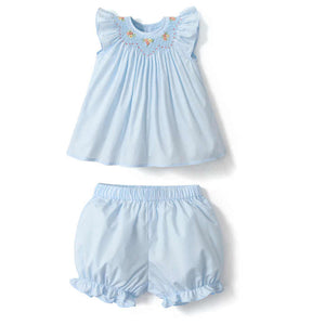 Embroidered clothing set 
