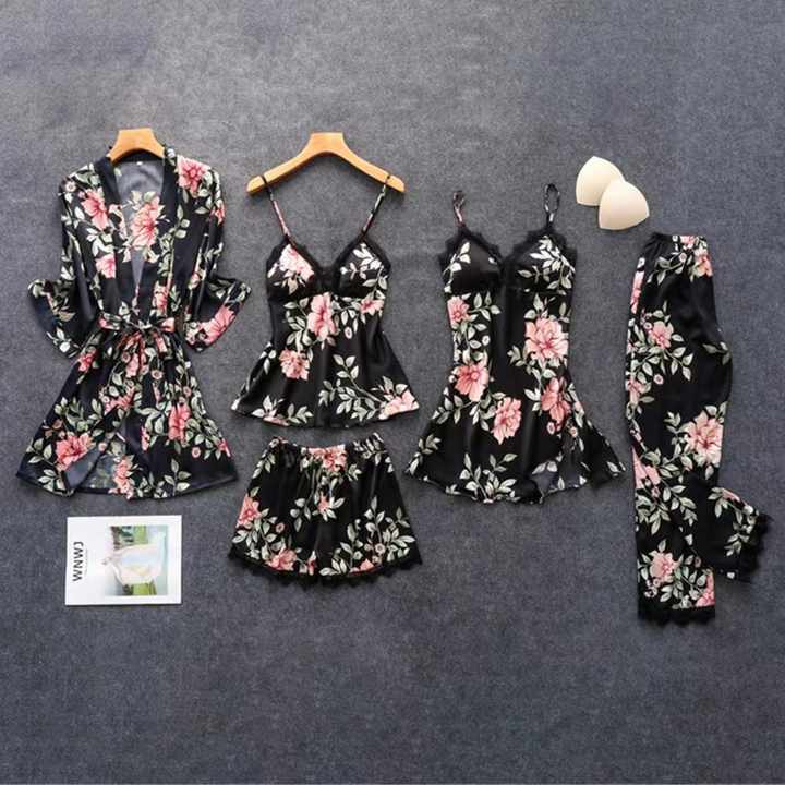 Comfortable printed ladies sleep bras