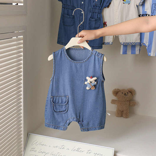 Summer Sleeveless Denim Baby 