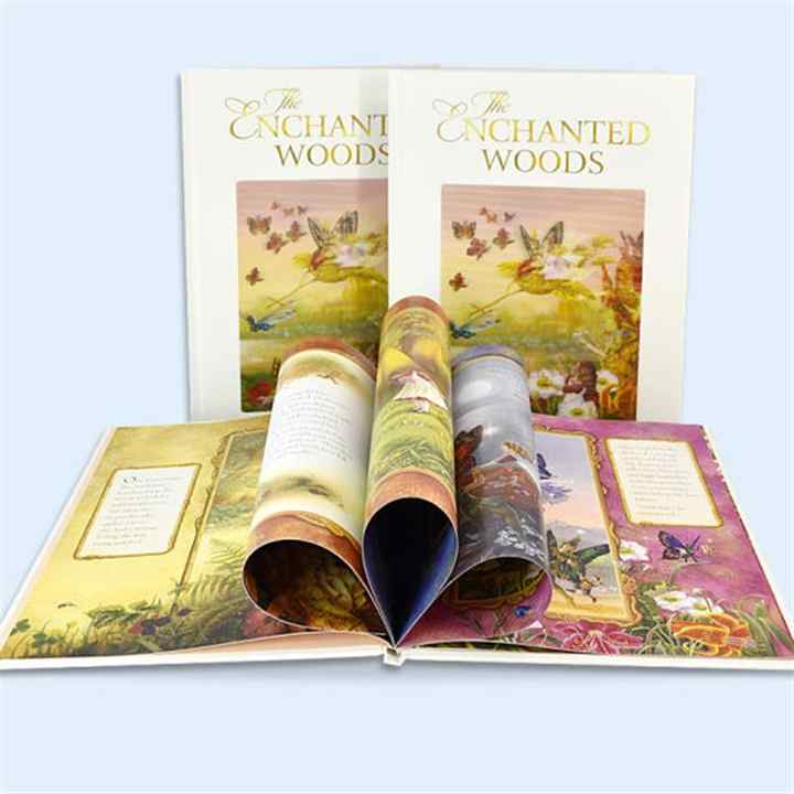 New hardcover books with a new print design 