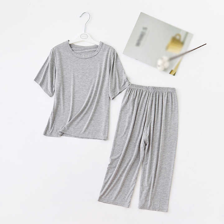 ملابس نوم للأطفال بنصف كم موديل مخصص طقم ملابس منزلية للفتياتCustom Model Half Sleeve Kids Sleepwear Girls Homewear Set