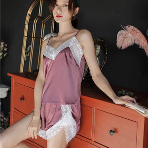 Sexy Satin Pajamas 