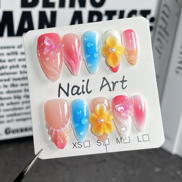 Medium Almond- Artificial Fingers 