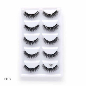 pairs of false eyelashes