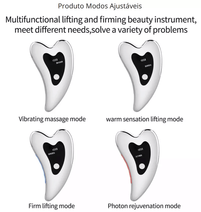 Electric face and body massager 