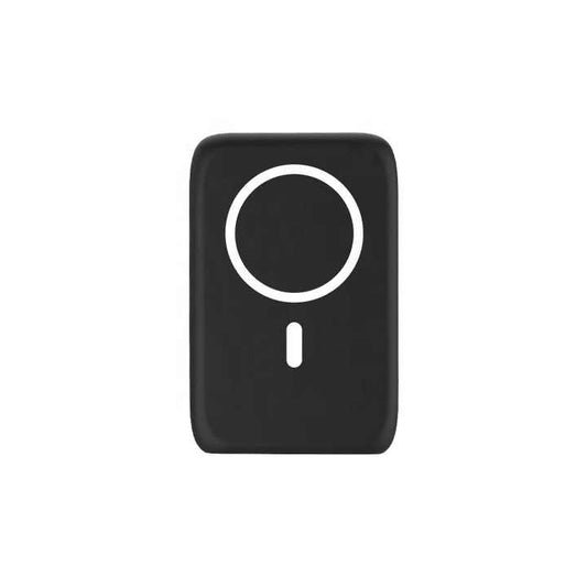 Magnetic portable battery. 