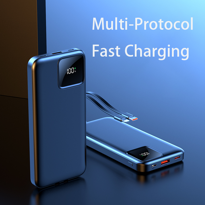 بنك طاقة محمول 10000 مللي أمبير في الساعة . 10000mAh Portable Power Bank Universally Compatible