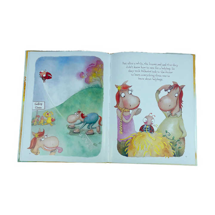 Custom high quality cheap children's hardcover book. 