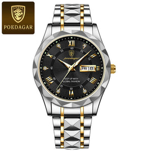 POEDAGAR 615 Men's Watch Top Brand. 