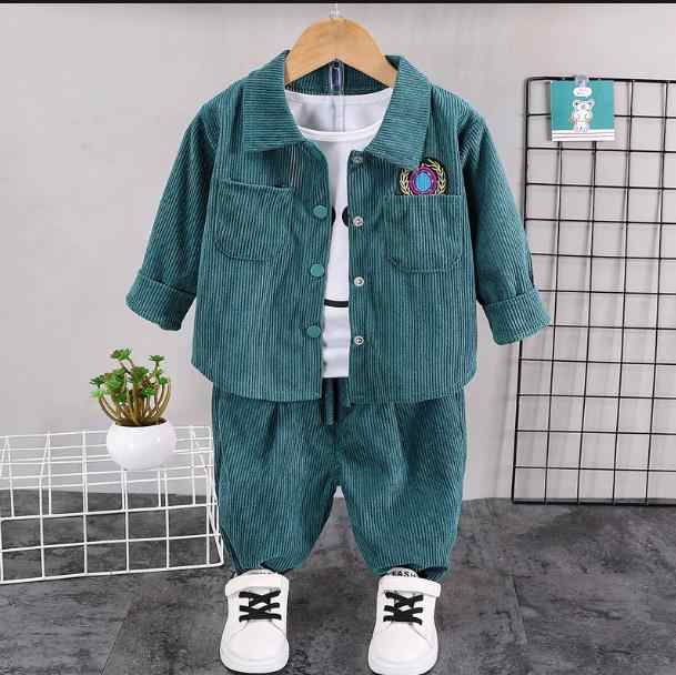 Boys' pants, two-piece casual boys' autumn clothes 