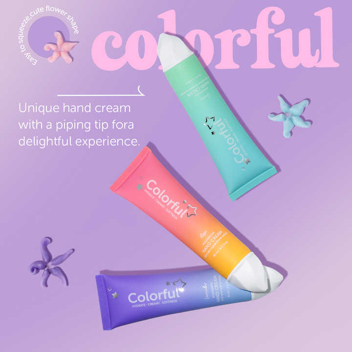 Ice Cream Lavender Hand Cream Set 