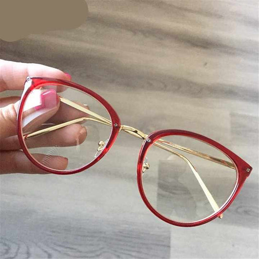 Women's Eyeglasses Frame, Oversized Round Optica 