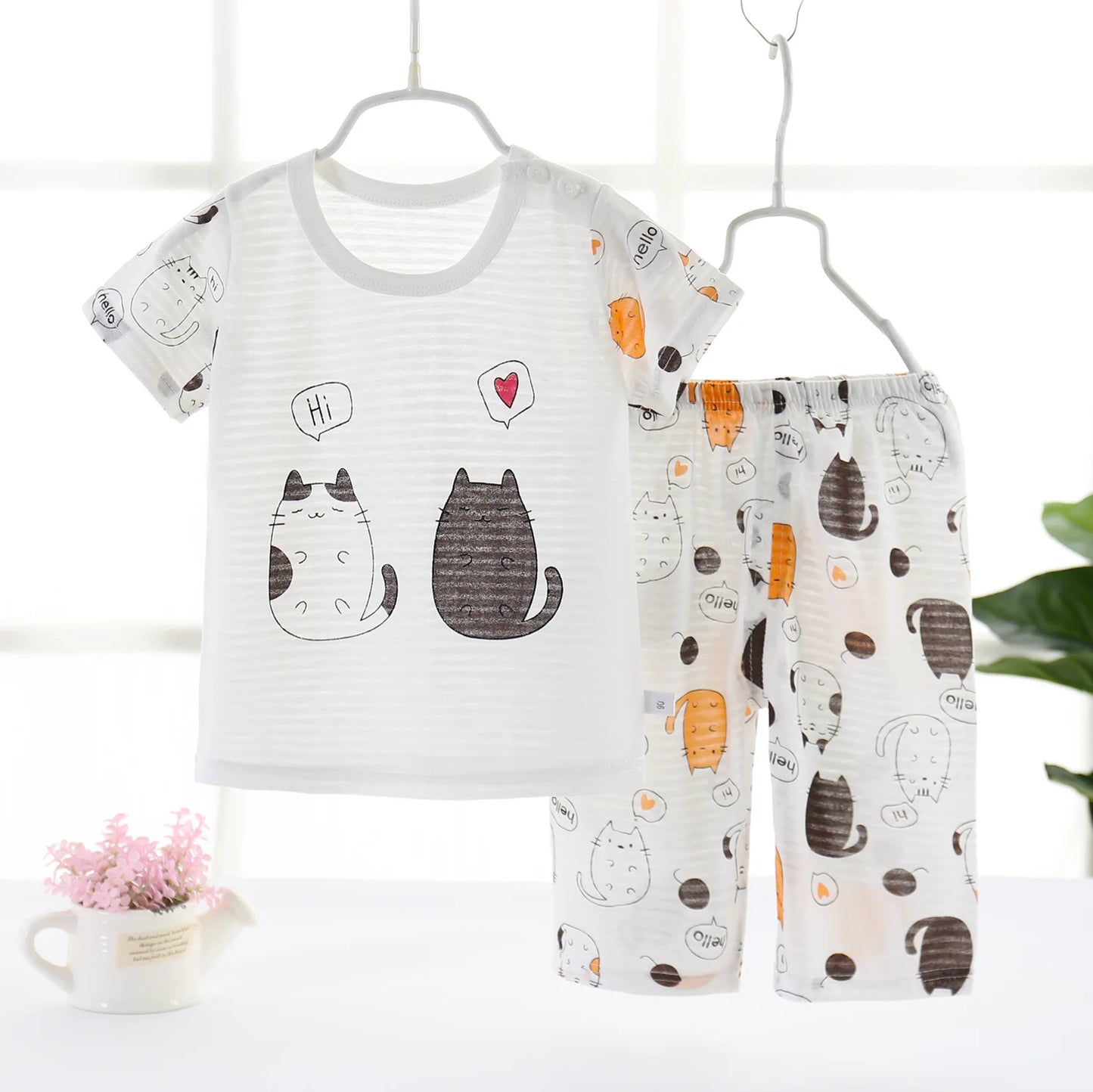 Summer Home Suit - Air-conditioning Indoor Soft Clothing 