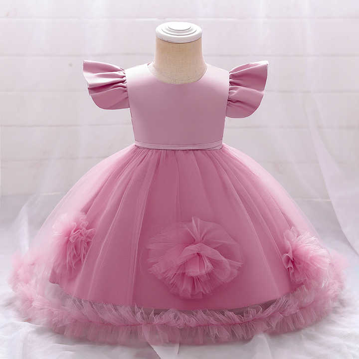 Hot Selling Baby Apparel Toddler Clothes-Girls Evening Dress 