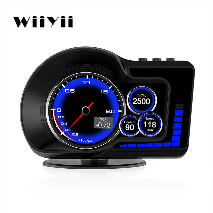 Car Diagnostic Tool, WiiYii Car OBD2 GPS LCD HUD 
