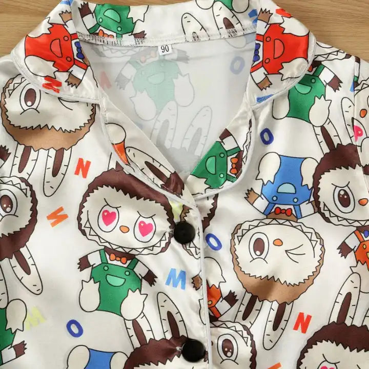 Long-sleeved children's pajamas