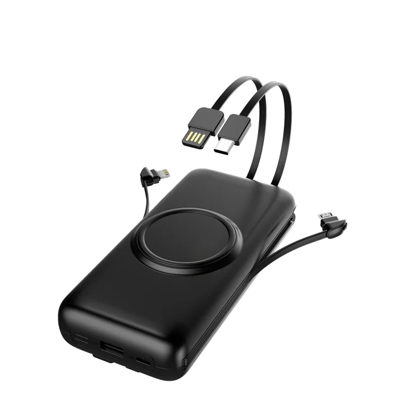 Portable wireless power bank 