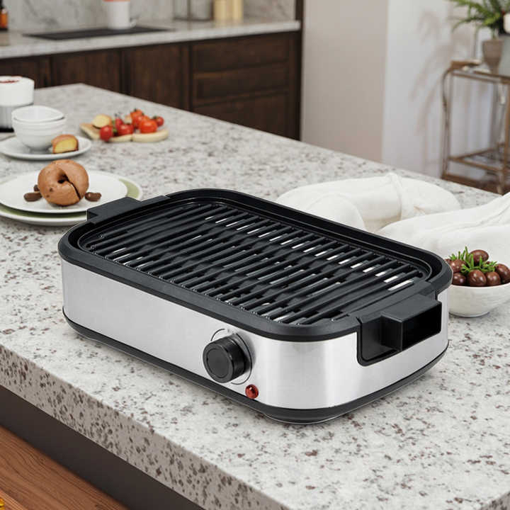 Multi-function electric grill pan 