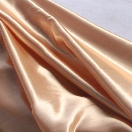 China Manufacturer Cheap Soft Woven-Silk Satin Fabric 