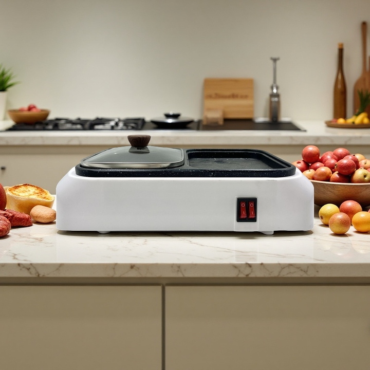 Electric frying pan food electronics 